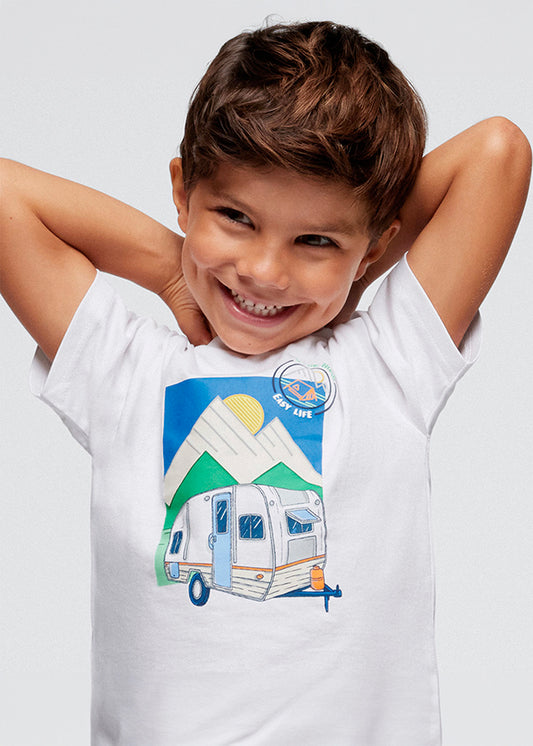 T-shirt Caravana Better Cotton menino