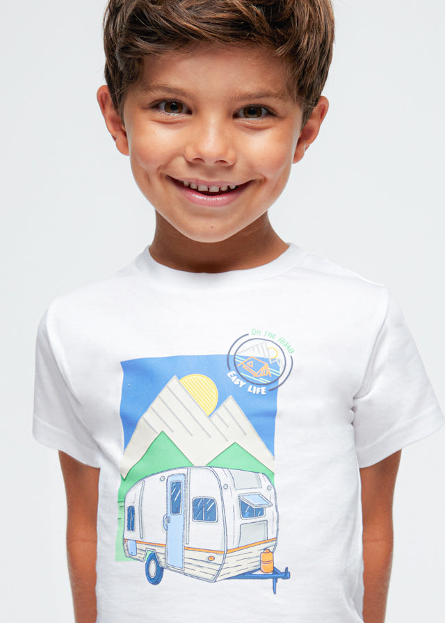 T-shirt Caravana Better Cotton menino