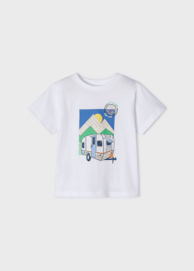 T-shirt Caravana Better Cotton menino