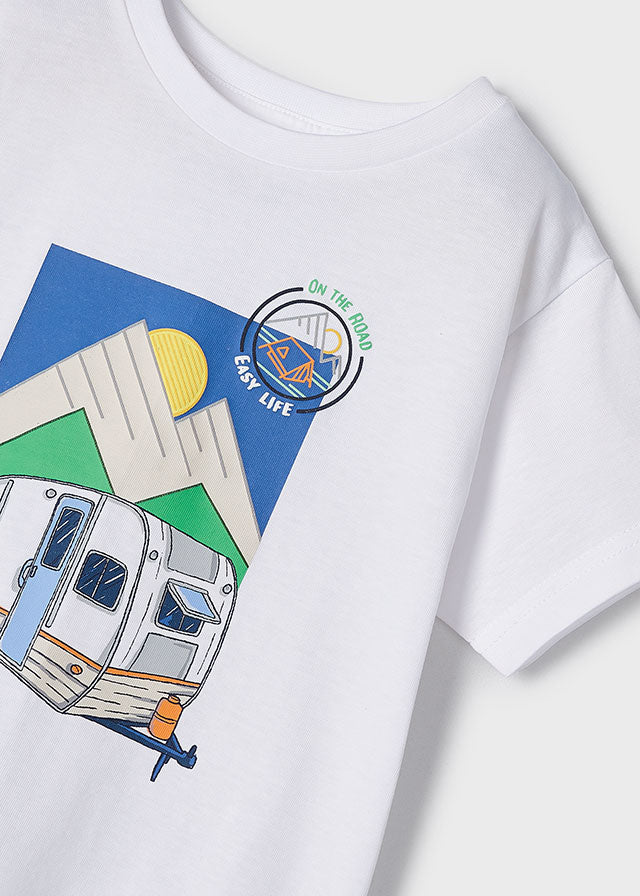 T-shirt Caravana Better Cotton menino