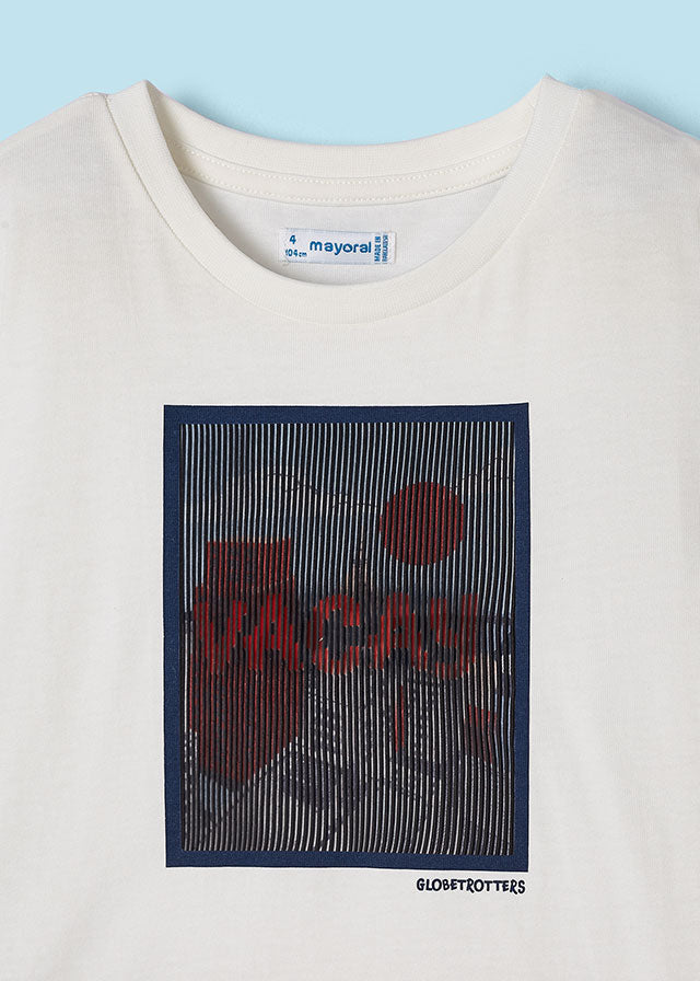 Mayoral T-shirt lenticular Better Cotton menino