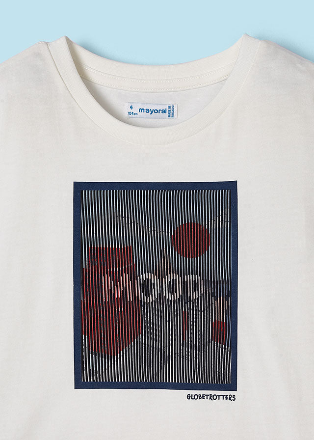 Mayoral T-shirt lenticular Better Cotton menino