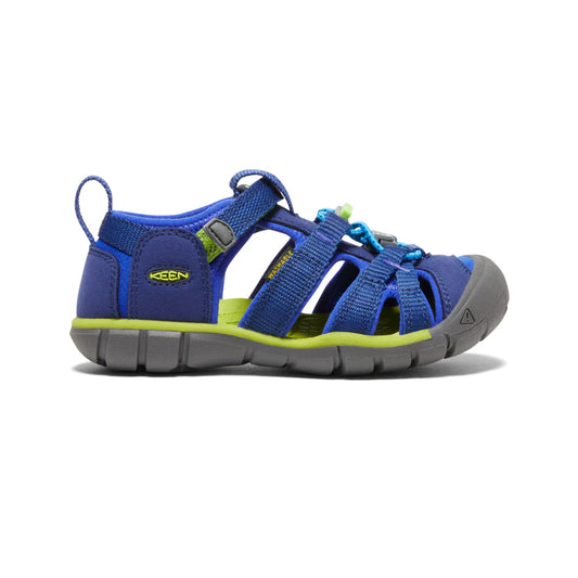 KEEN Sandália Seacamp II CNX - Blue/Chartreuse