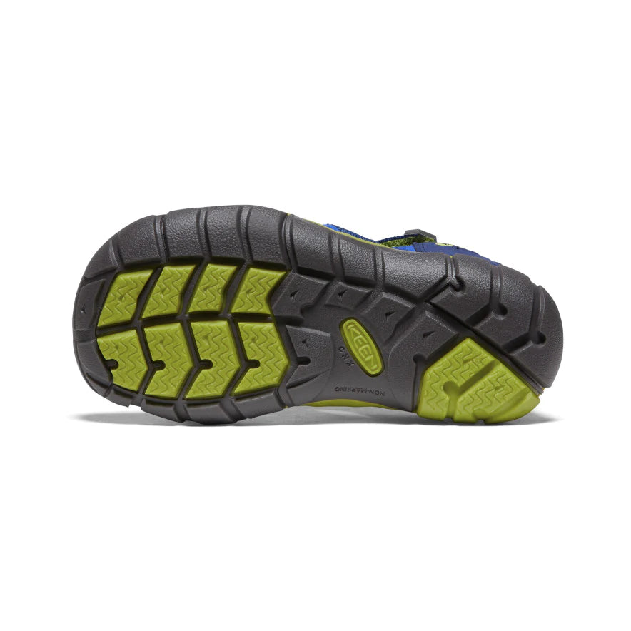 KEEN Sandália Seacamp II CNX - Blue/Chartreuse