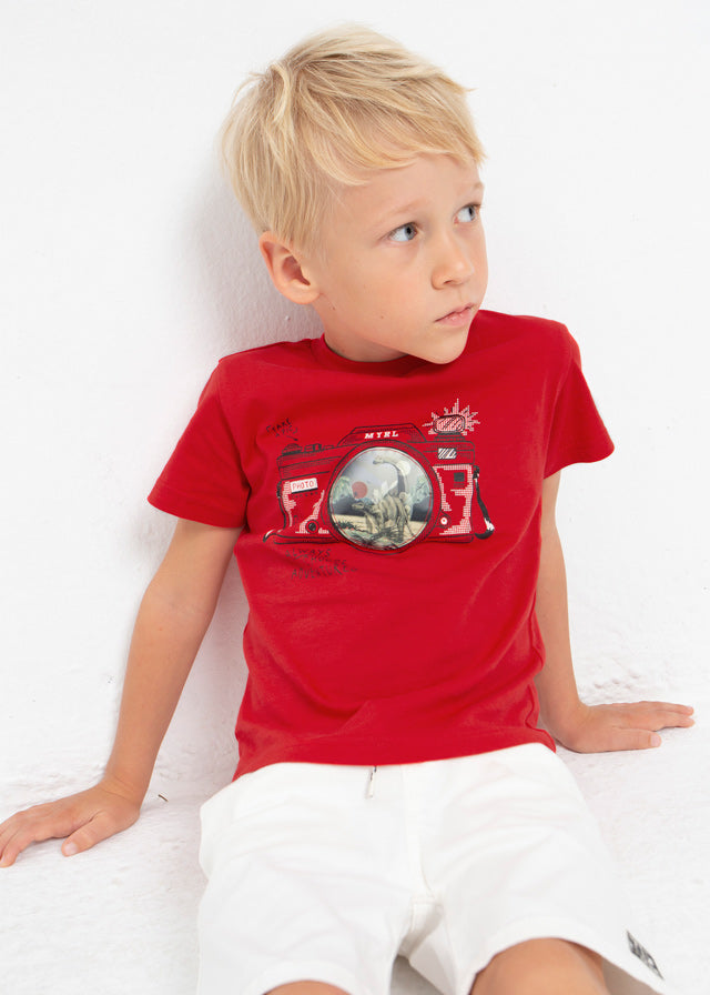 Mayoral Camisola com estampa lenticular para menino